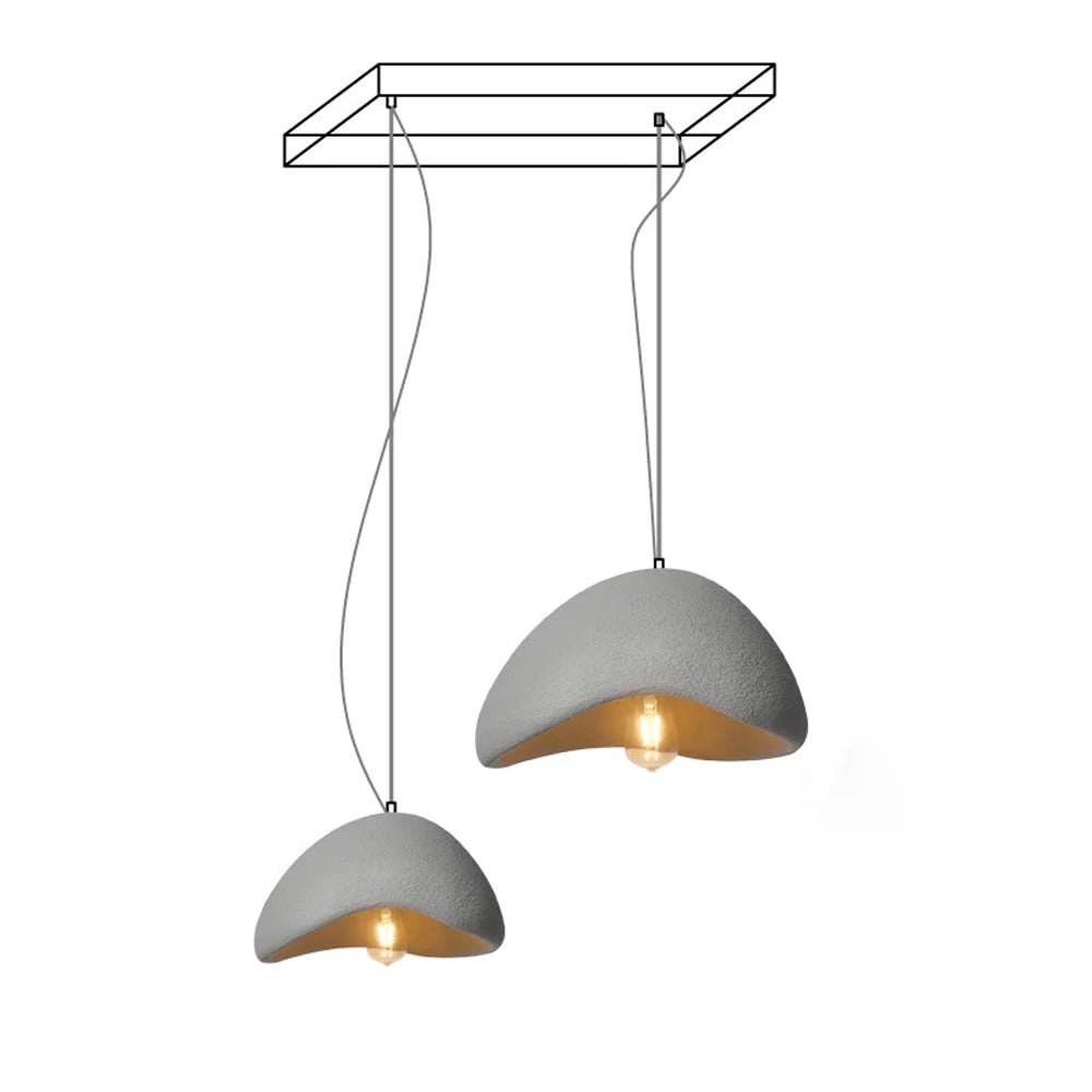 Gavalia Polyethylene Chandelier-Moonnatur
