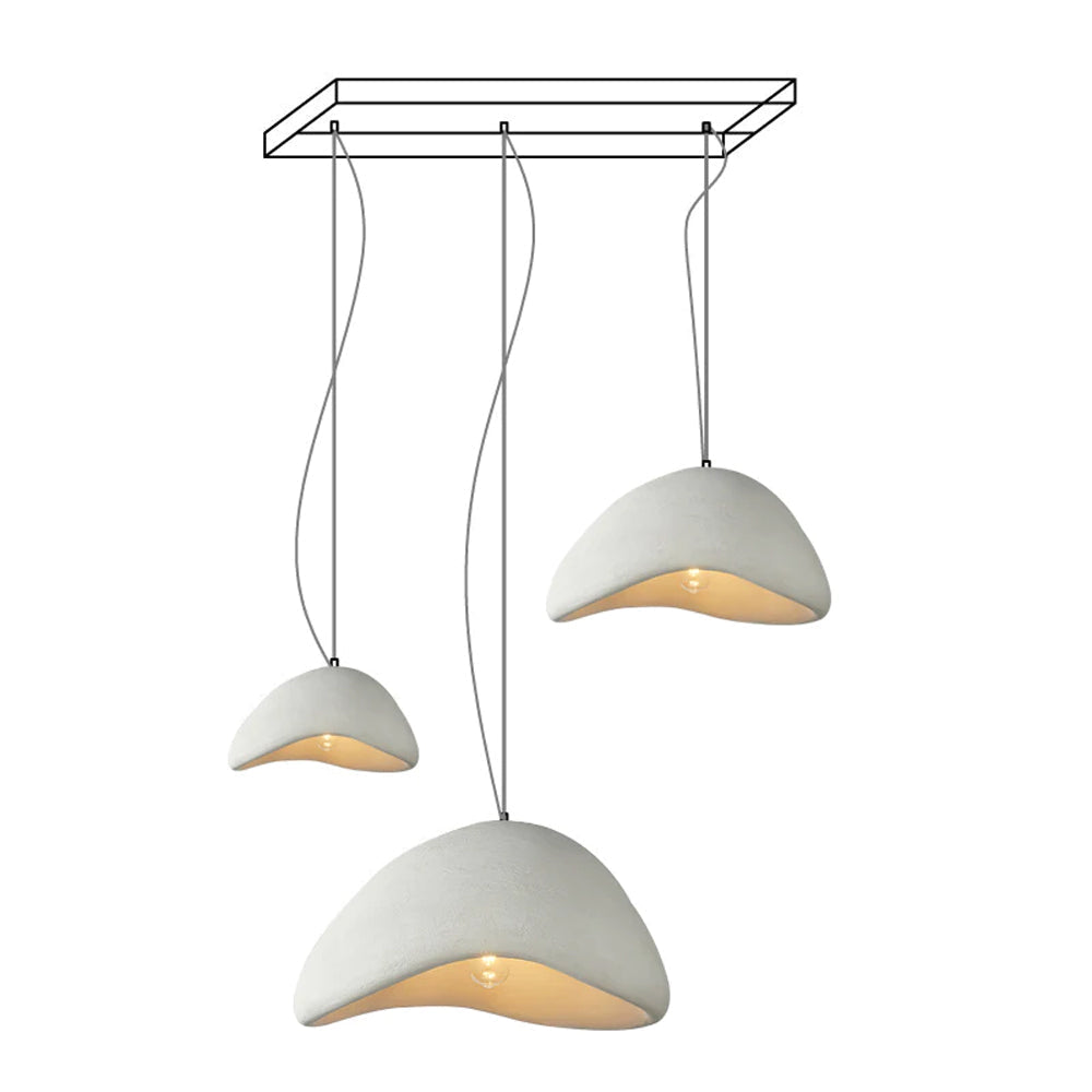 Gavalia Polyethylene Chandelier-Moonnatur