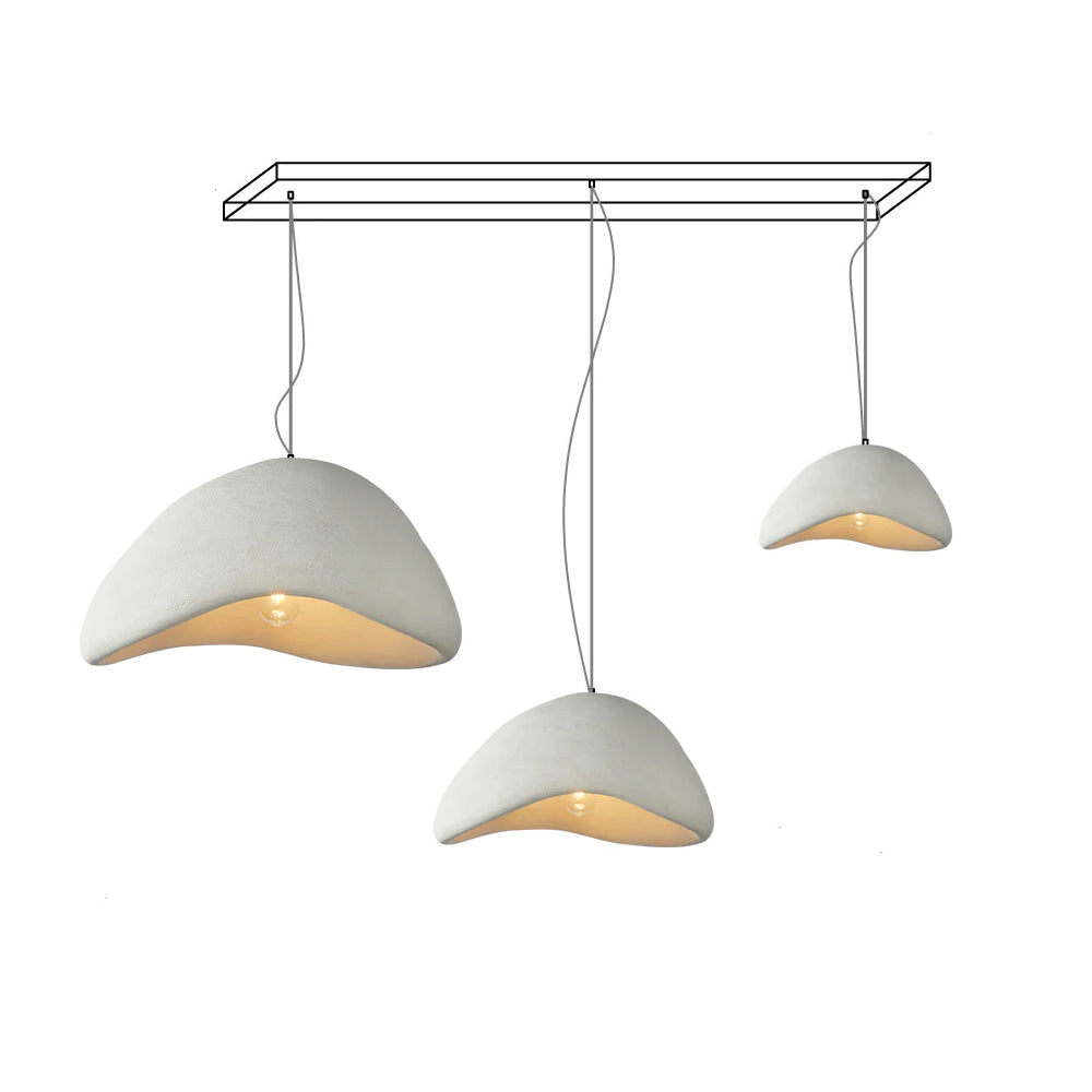 Gavalia Polyethylene Chandelier-Moonnatur