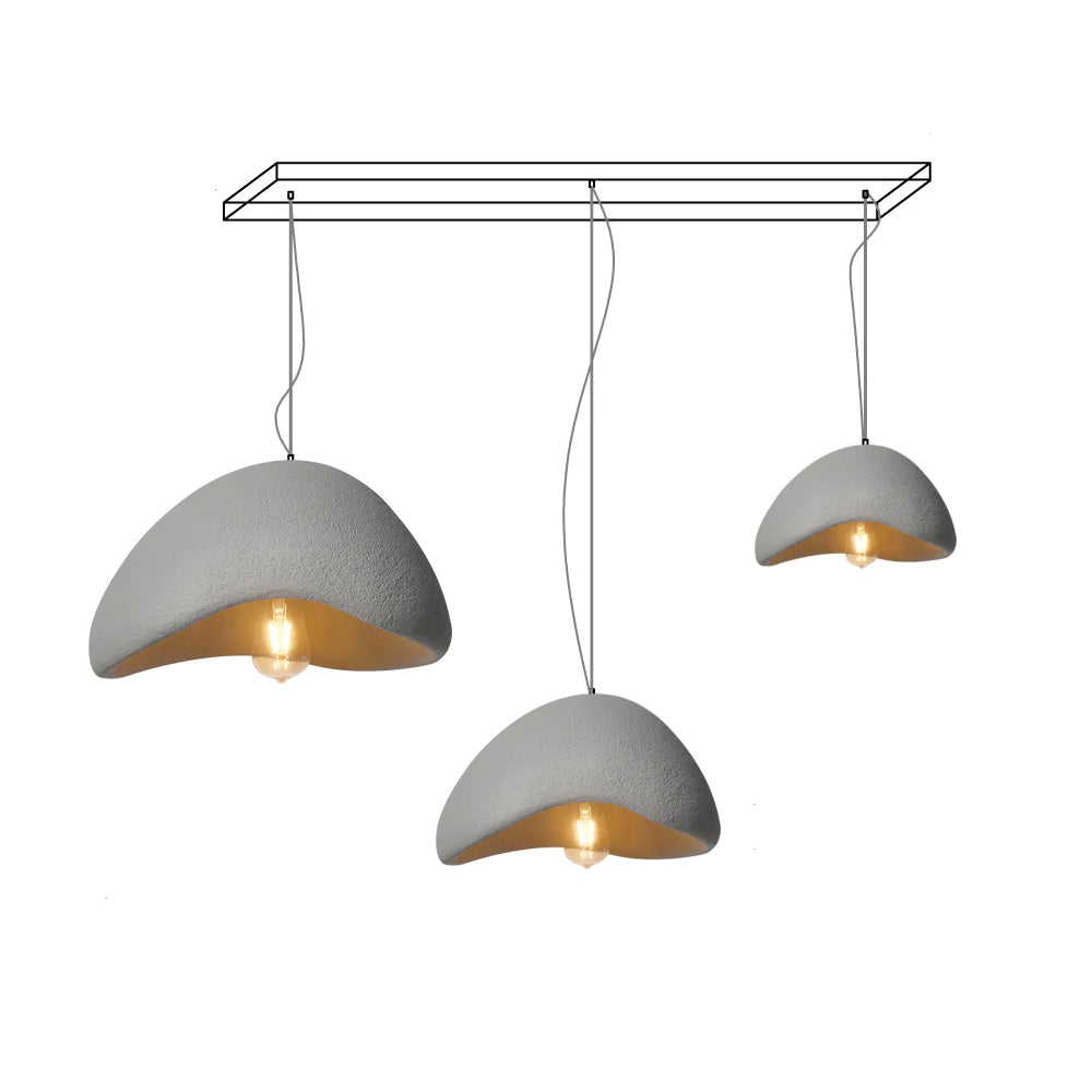 Gavalia Polyethylene Chandelier-Moonnatur