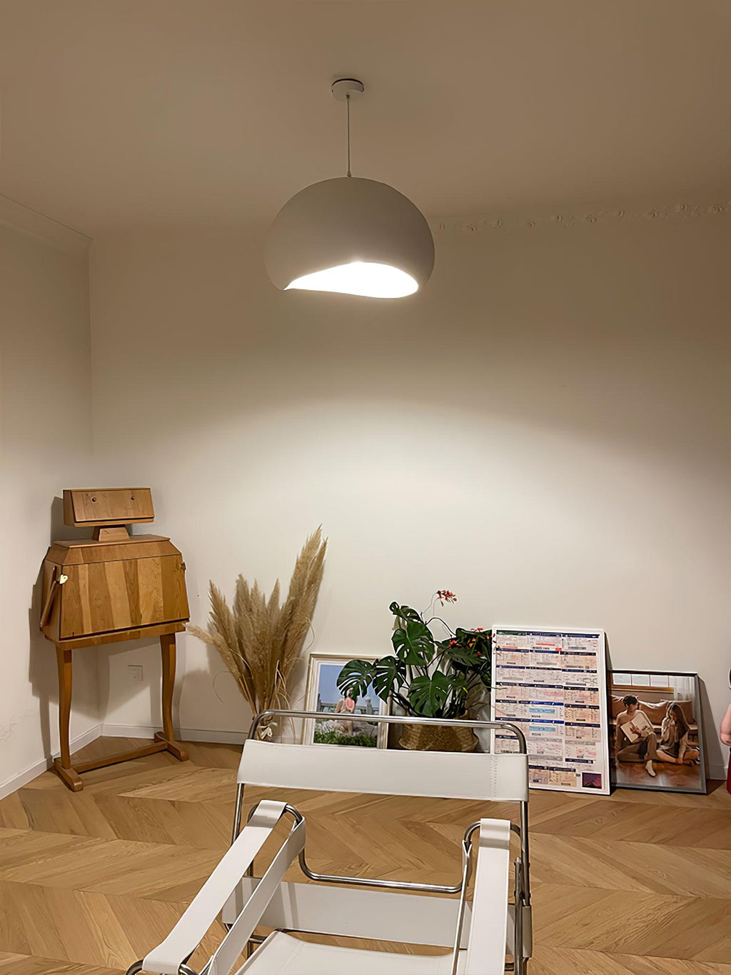 Narenlyn Polystyrene Pendant Light-Moonnatur
