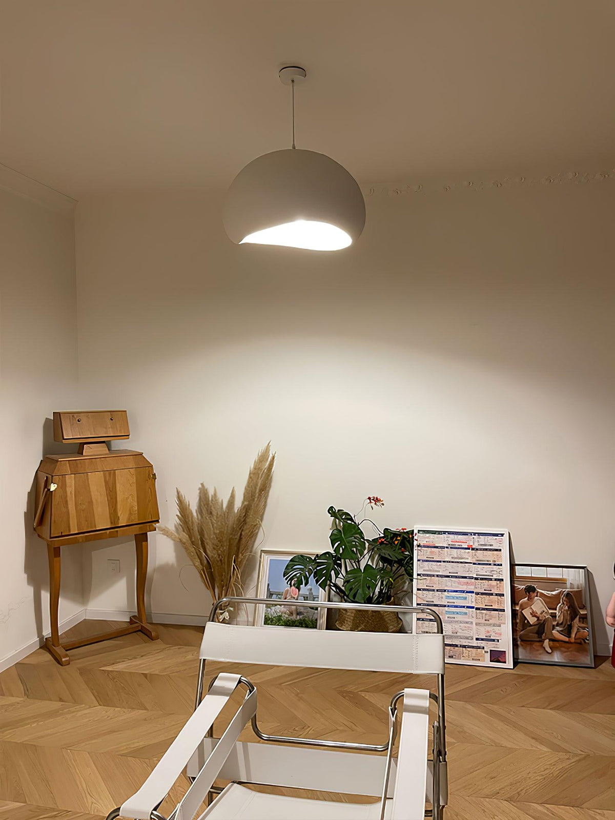 Narenlyn Polystyrene Pendant Light-Moonnatur