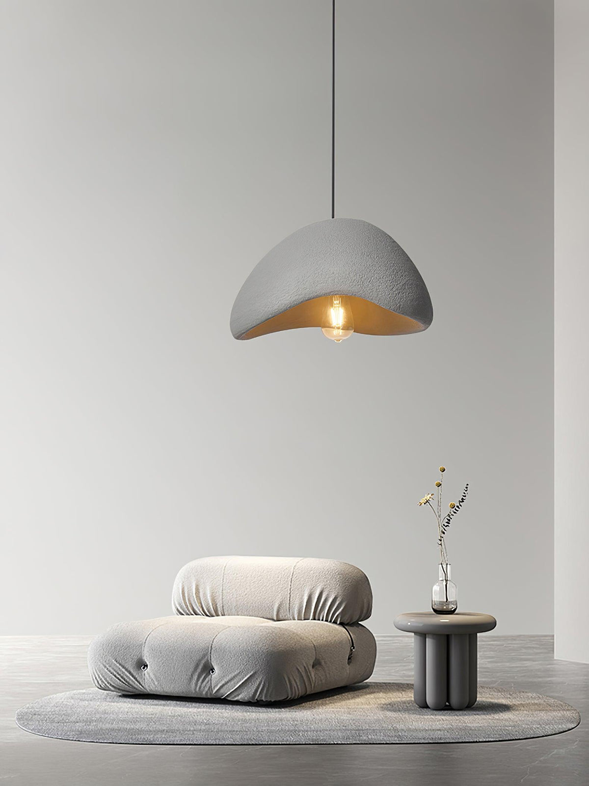 Narenlyn Polystyrene Pendant Light-Moonnatur