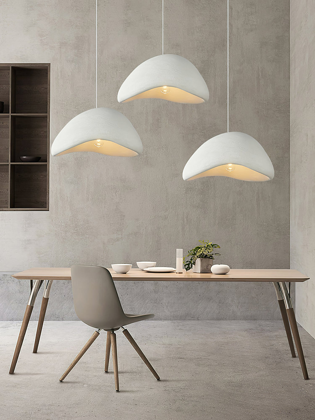 Gavalia Polyethylene Chandelier-Moonnatur