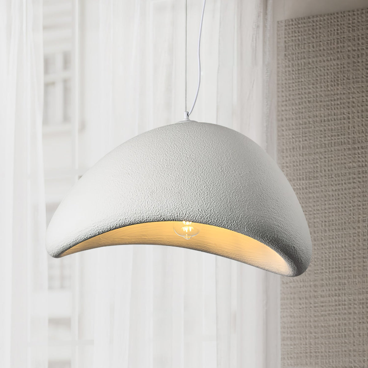 Narenlyn Polystyrene Pendant Light-Moonnatur
