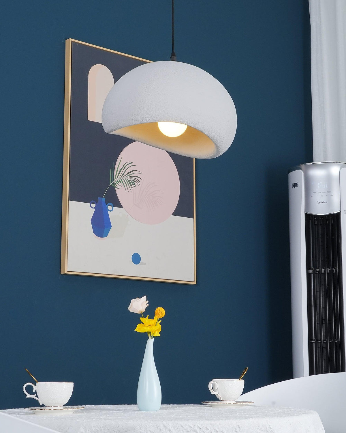 Helrenera Polystyrene Pendant Light-Moonnatur