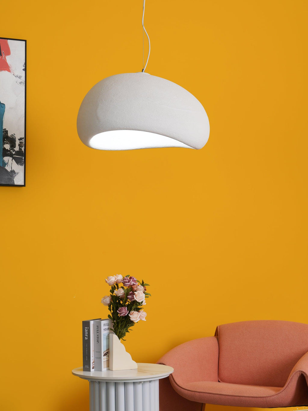 Helrenera Polystyrene Pendant Light-Moonnatur