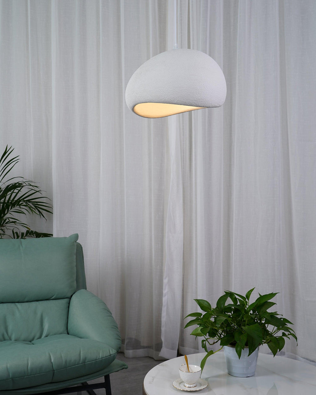 Helrenera Polystyrene Pendant Light-Moonnatur