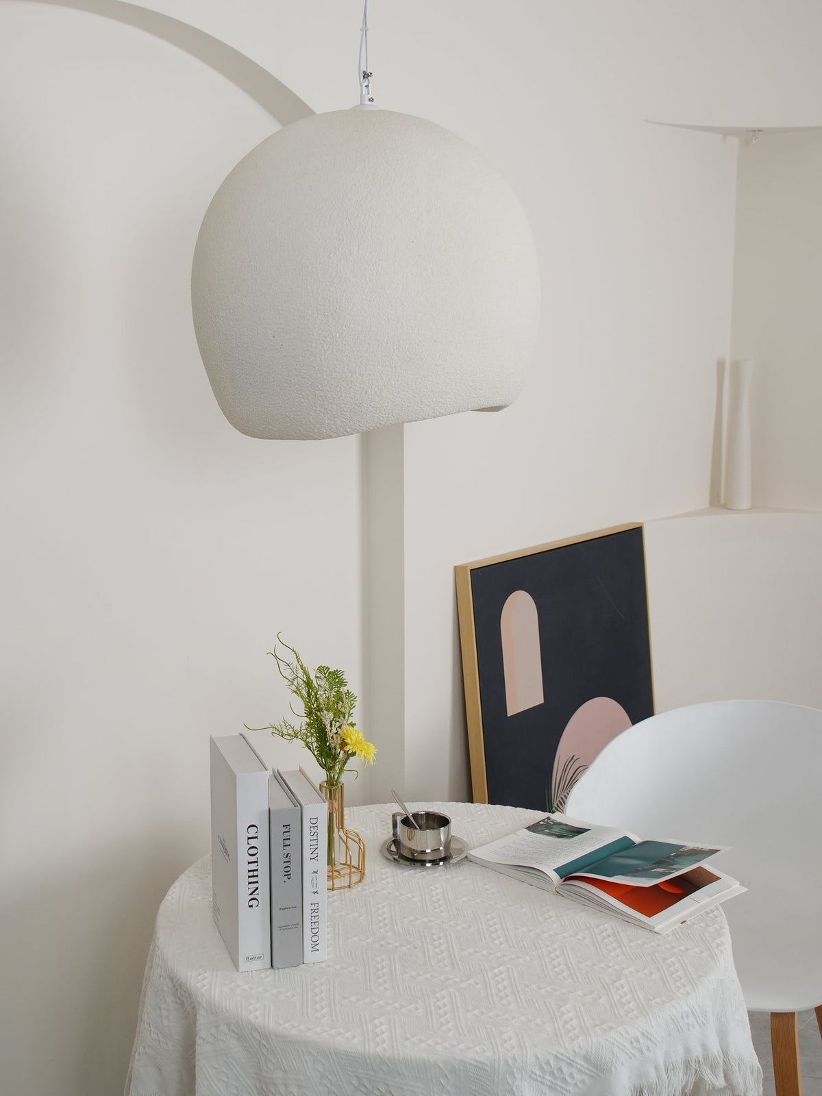Xereneth Resin Pendant Light-Moonnatur