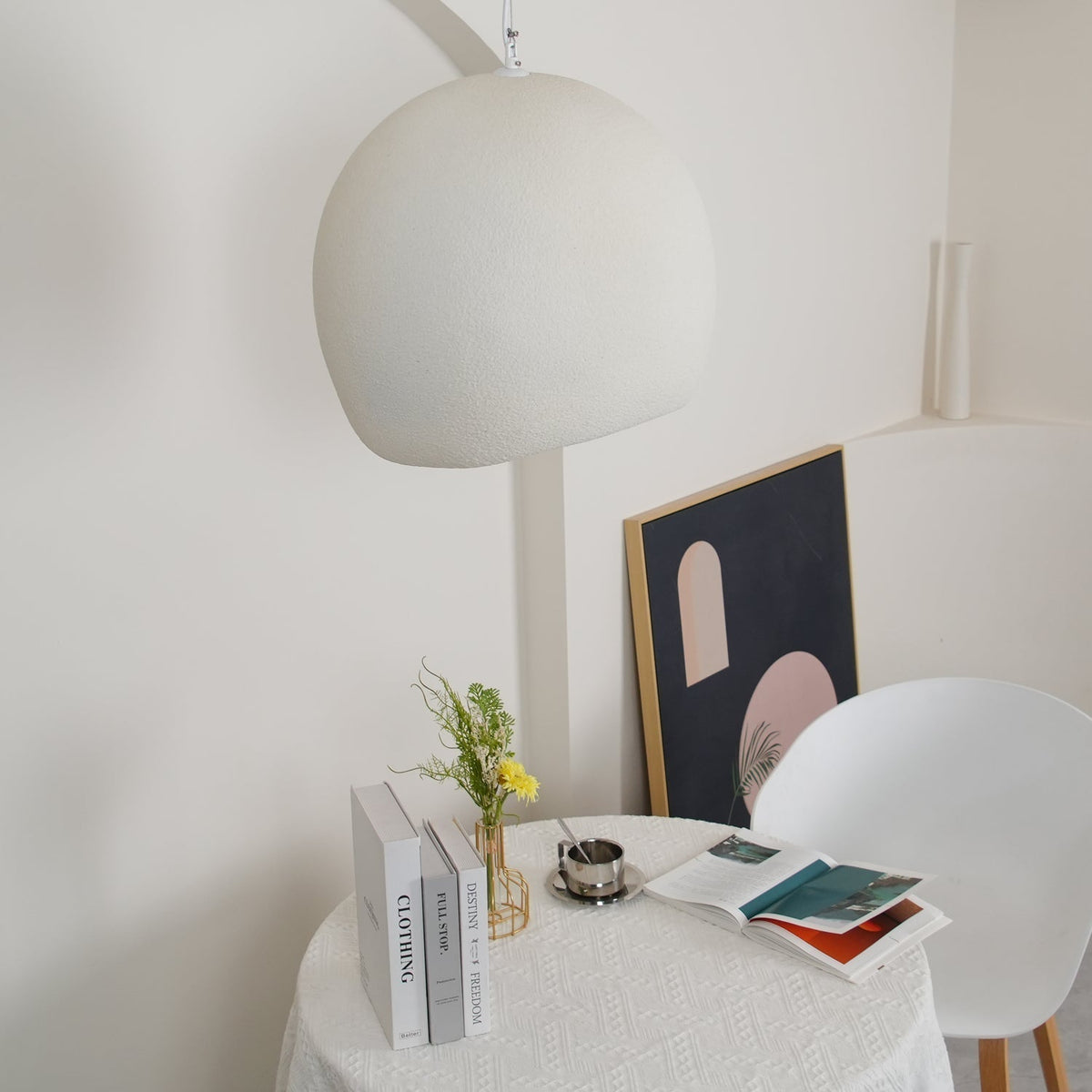 Xereneth Resin Pendant Light-Moonnatur