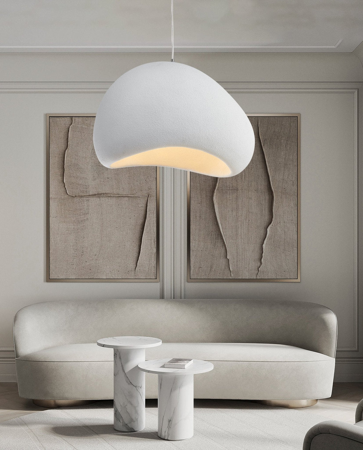 Xereneth Resin Pendant Light-Moonnatur