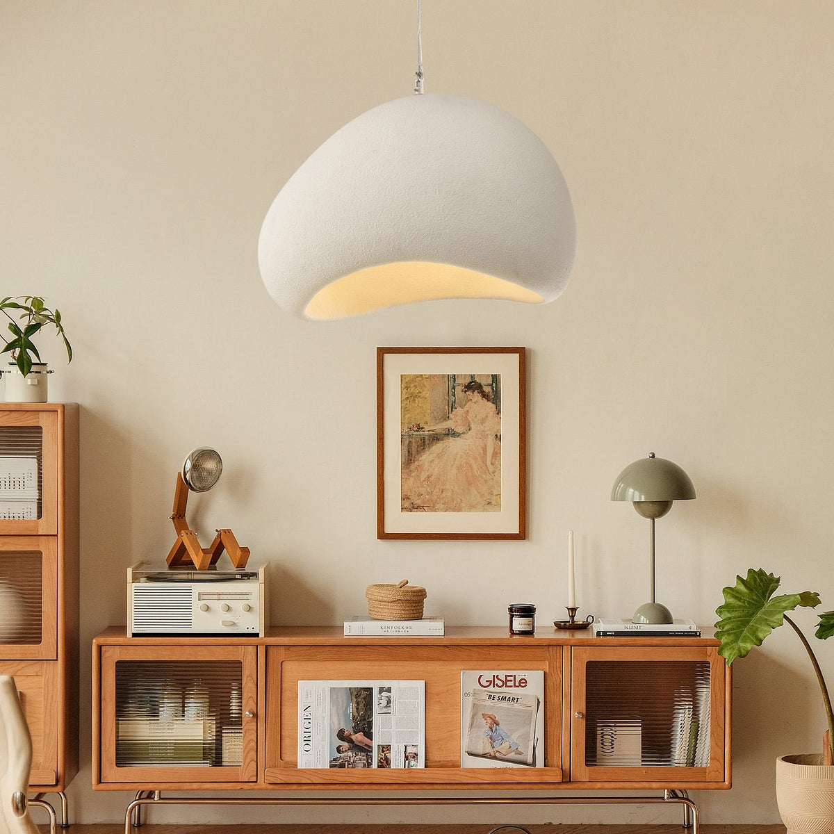 Xereneth Resin Pendant Light-Moonnatur