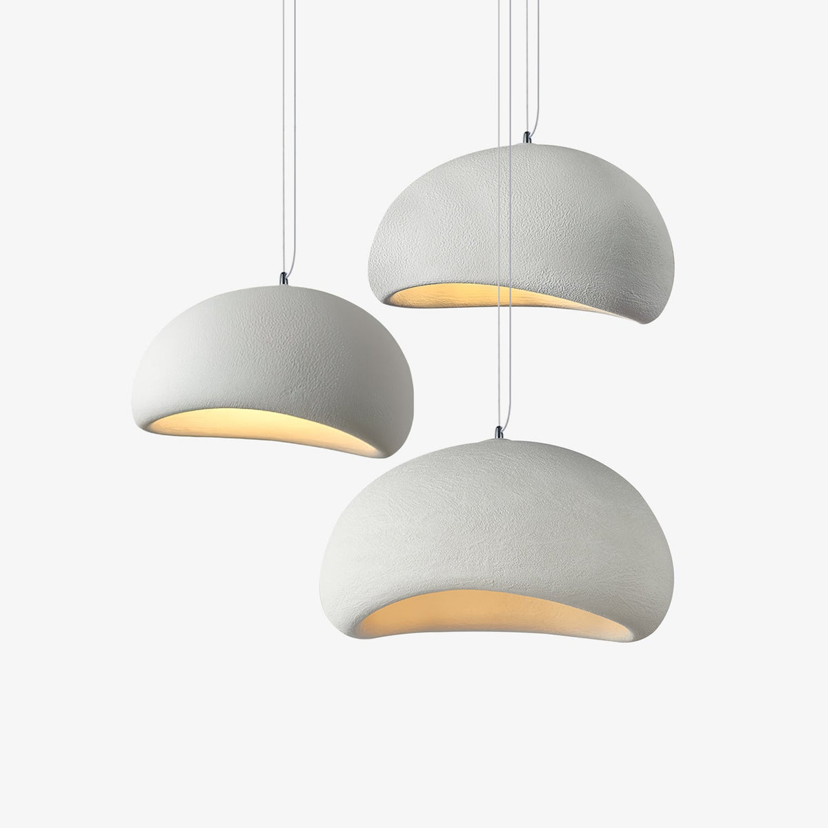 Xundria Polyethylene Chandelier-Moonnatur