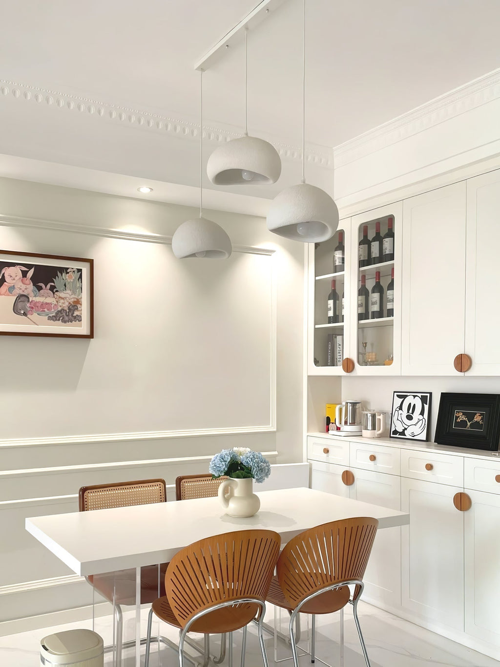 Helrenera Polystyrene Pendant Light-Moonnatur