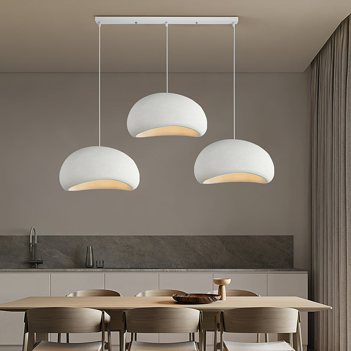Helrenera Polystyrene Pendant Light-Moonnatur