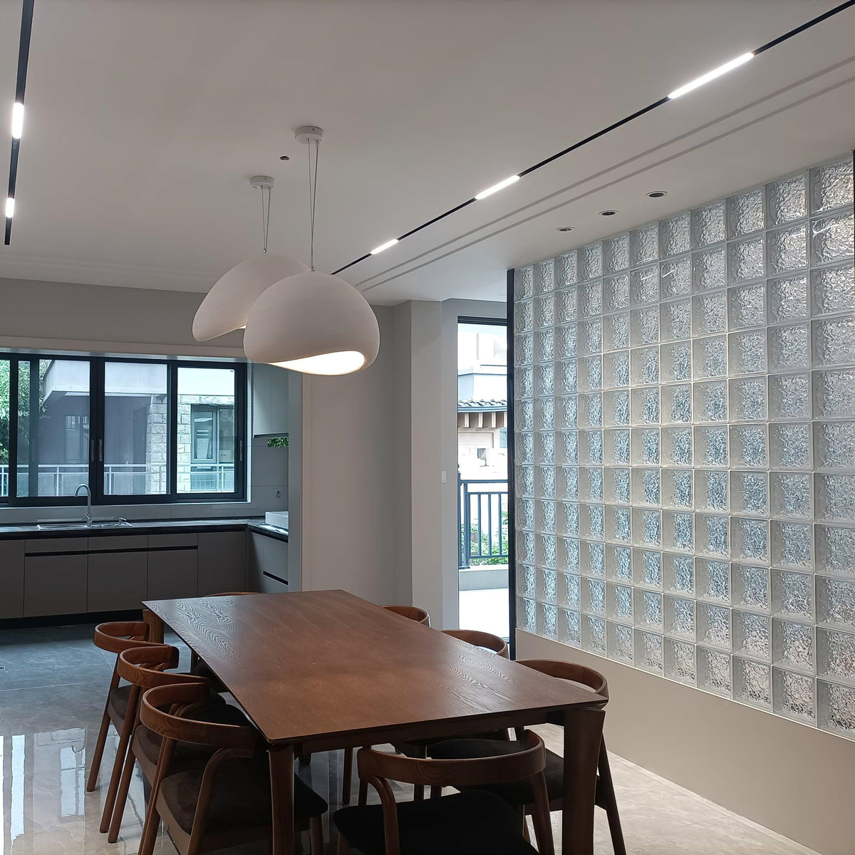 Mereva Polystyrene Pendant Lamp-Moonnatur
