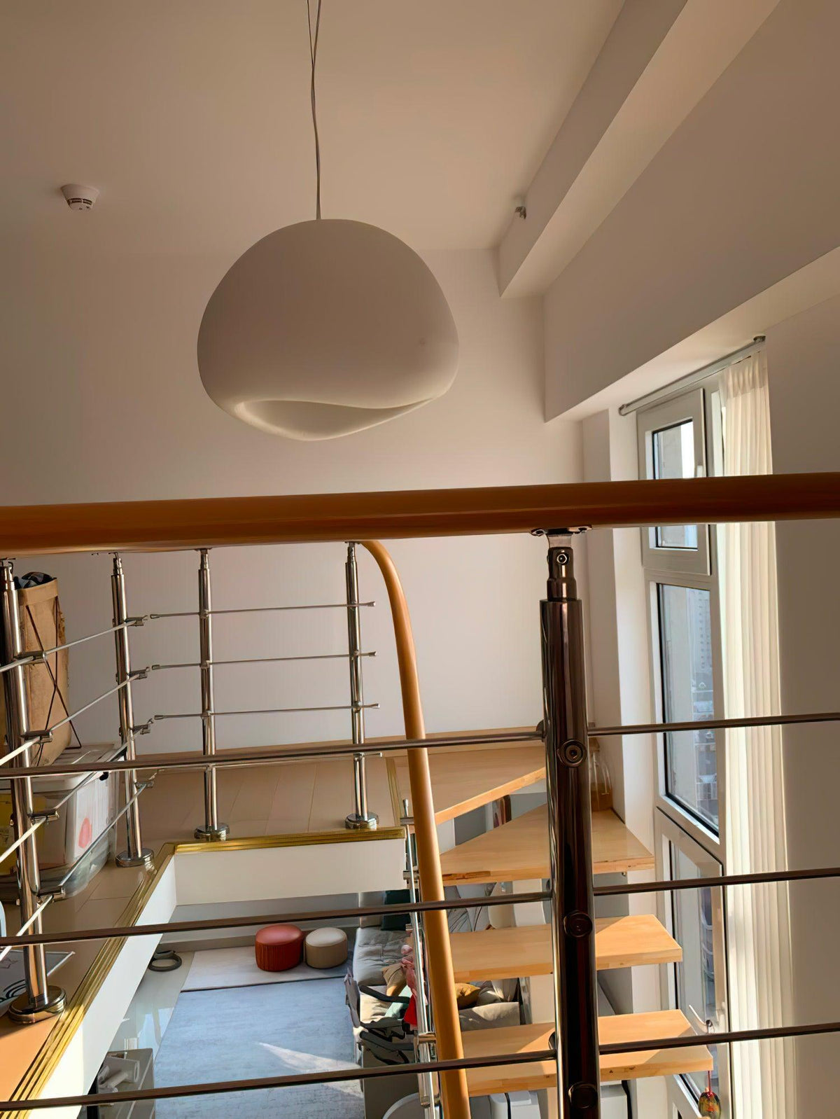 Mereva Polystyrene Pendant Lamp-Moonnatur