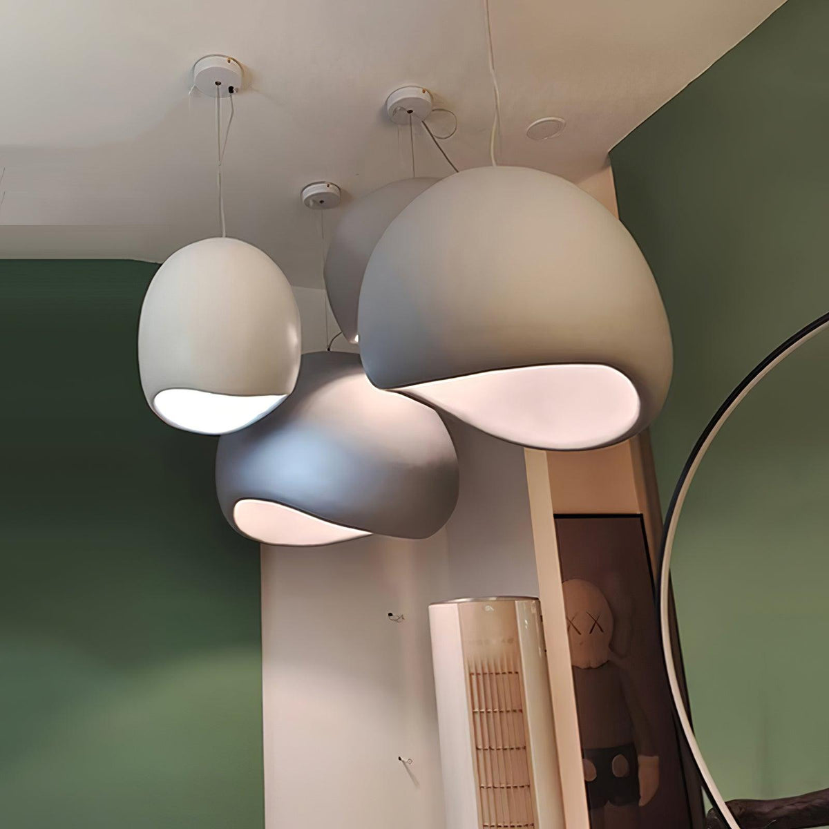 Mereva Polystyrene Pendant Lamp-Moonnatur