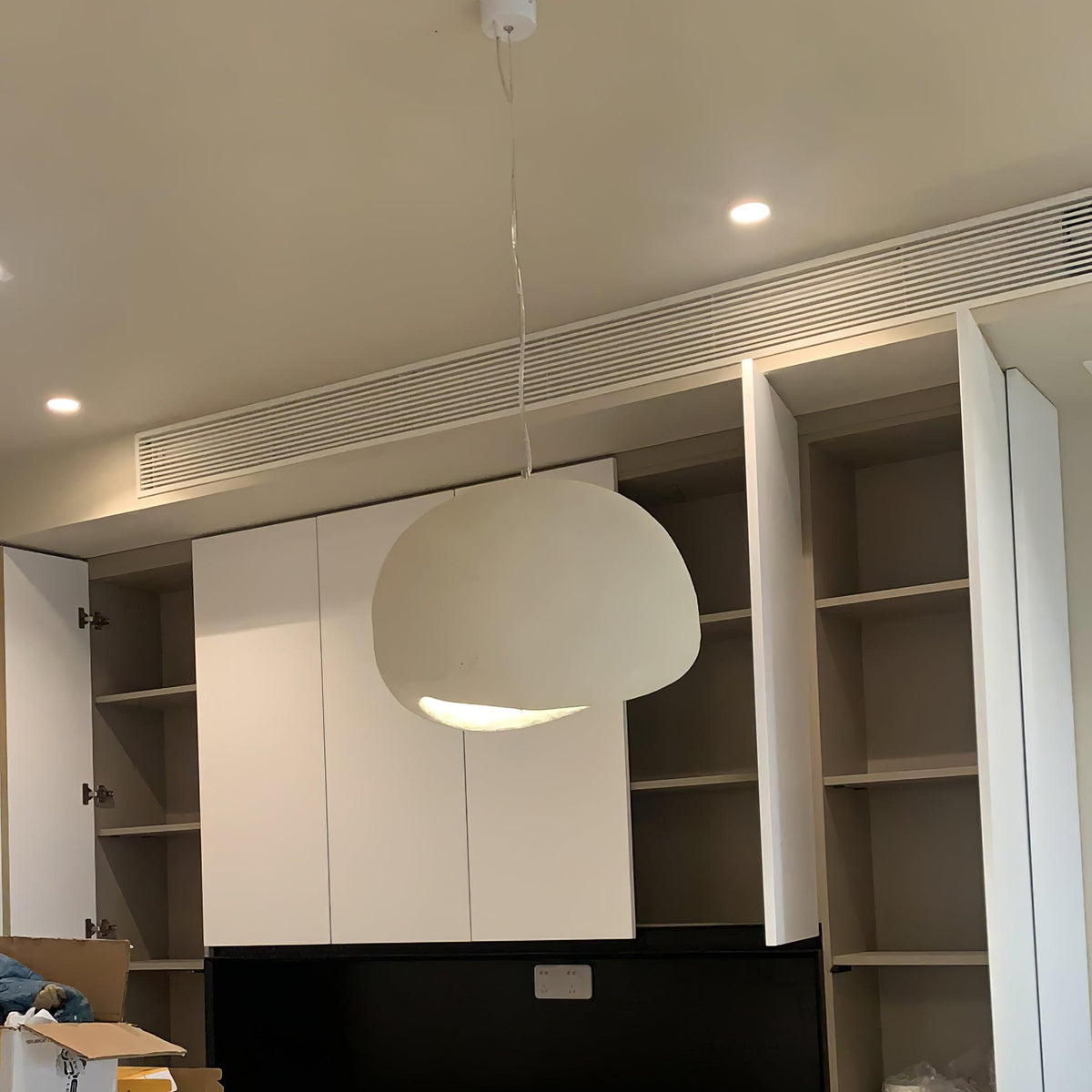 Mereva Polystyrene Pendant Lamp-Moonnatur