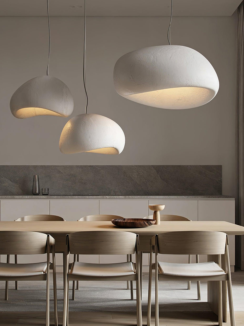 Mereva Polystyrene Pendant Lamp-Moonnatur