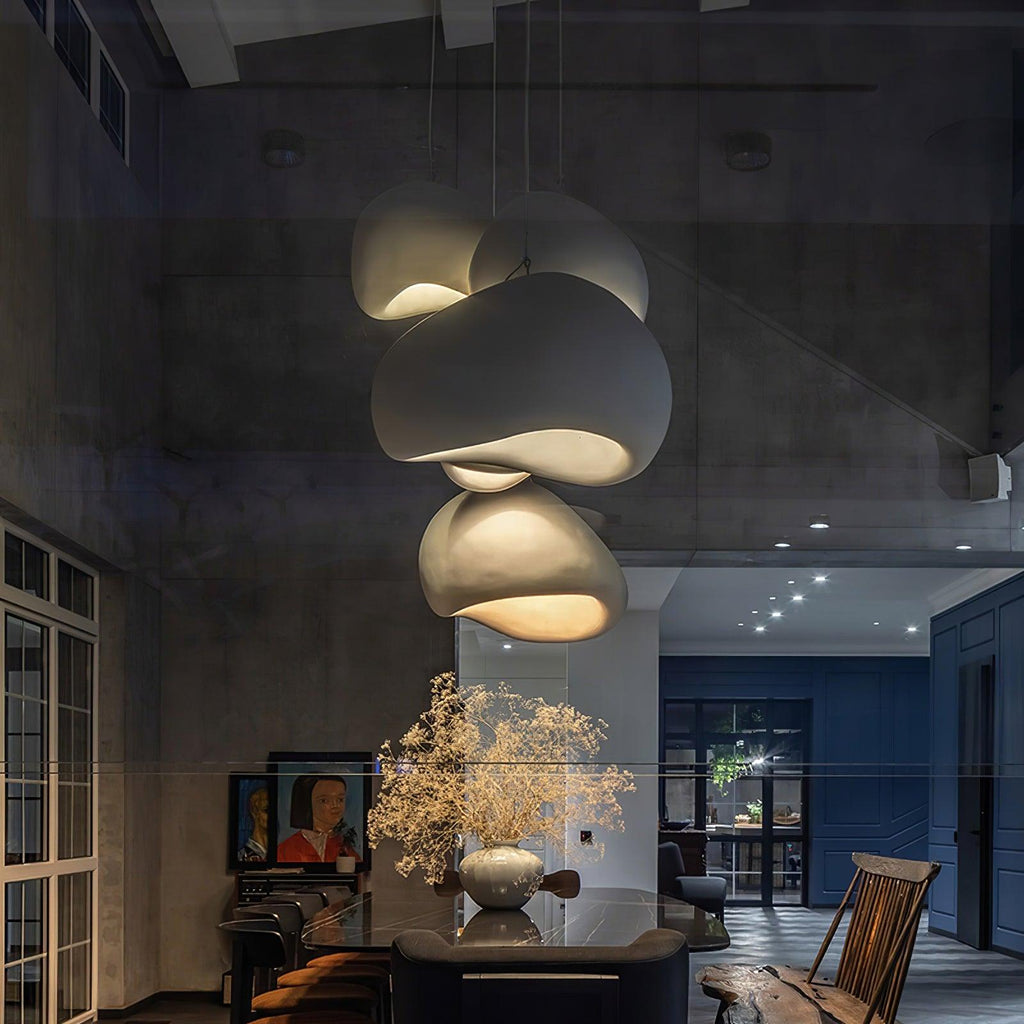 Mereva Polystyrene Pendant Lamp-Moonnatur