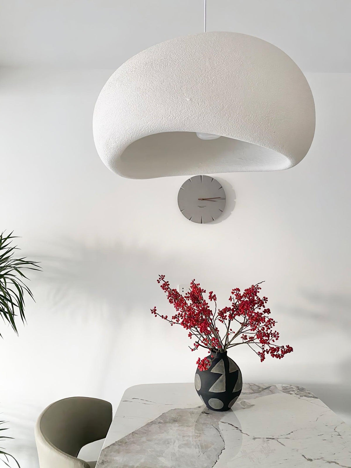 Mereva Polystyrene Pendant Lamp-Moonnatur