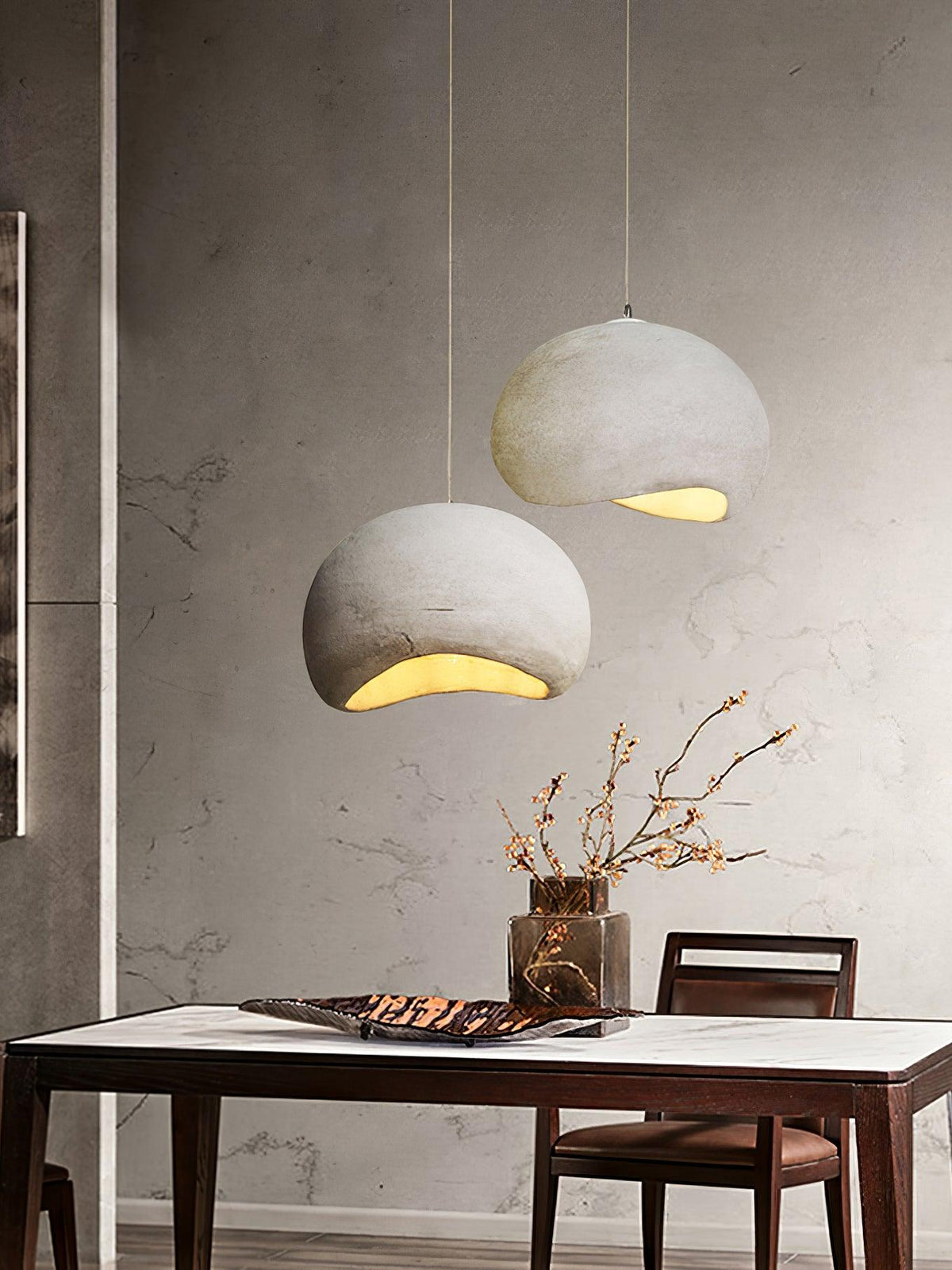 Mereva Polystyrene Pendant Lamp-Moonnatur