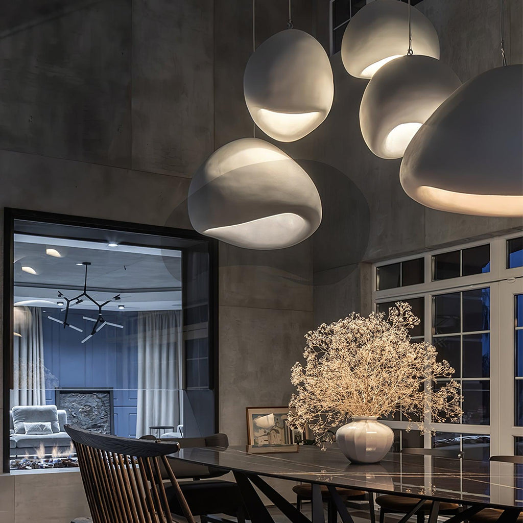 Mereva Polystyrene Pendant Lamp-Moonnatur