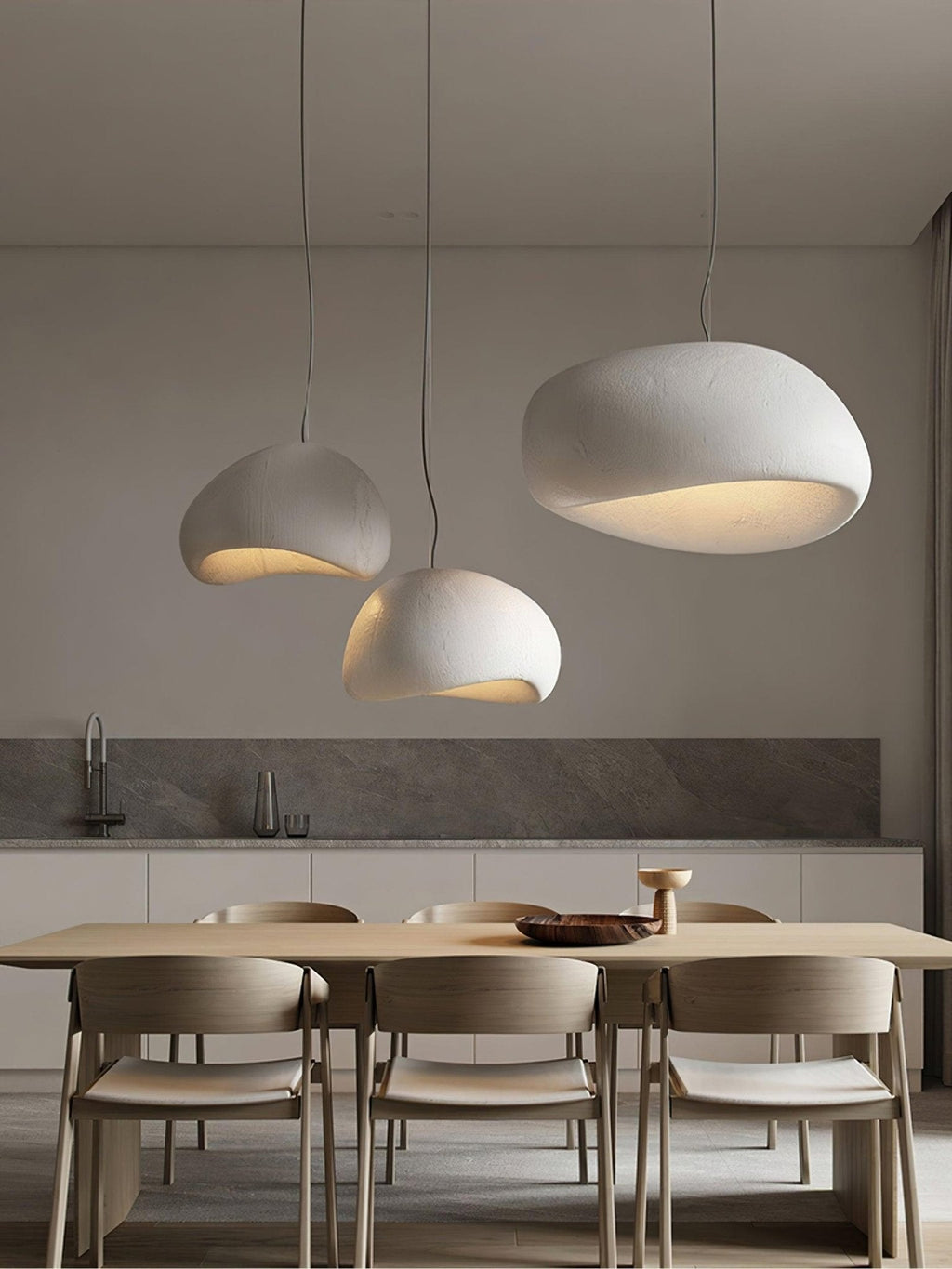 Mereva Polystyrene Pendant Lamp-Moonnatur