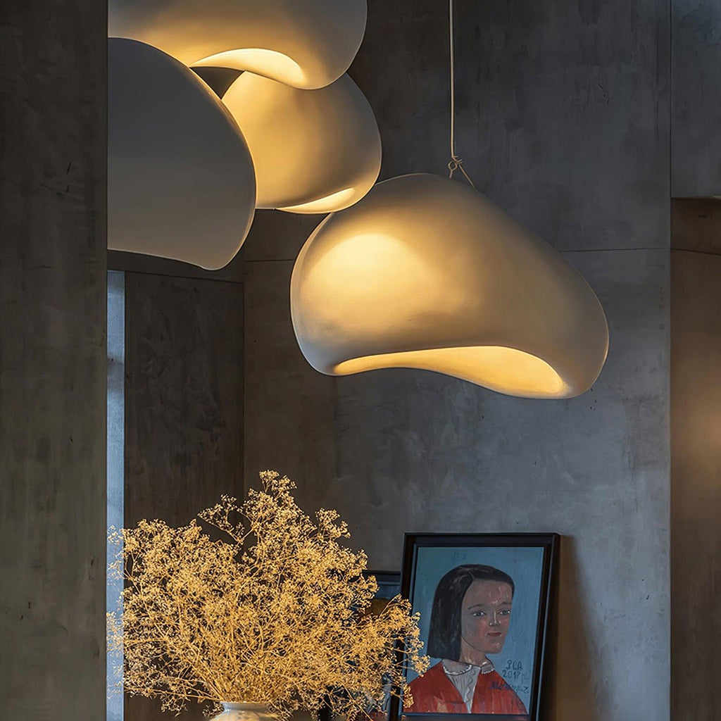 Mereva Polystyrene Pendant Lamp-Moonnatur