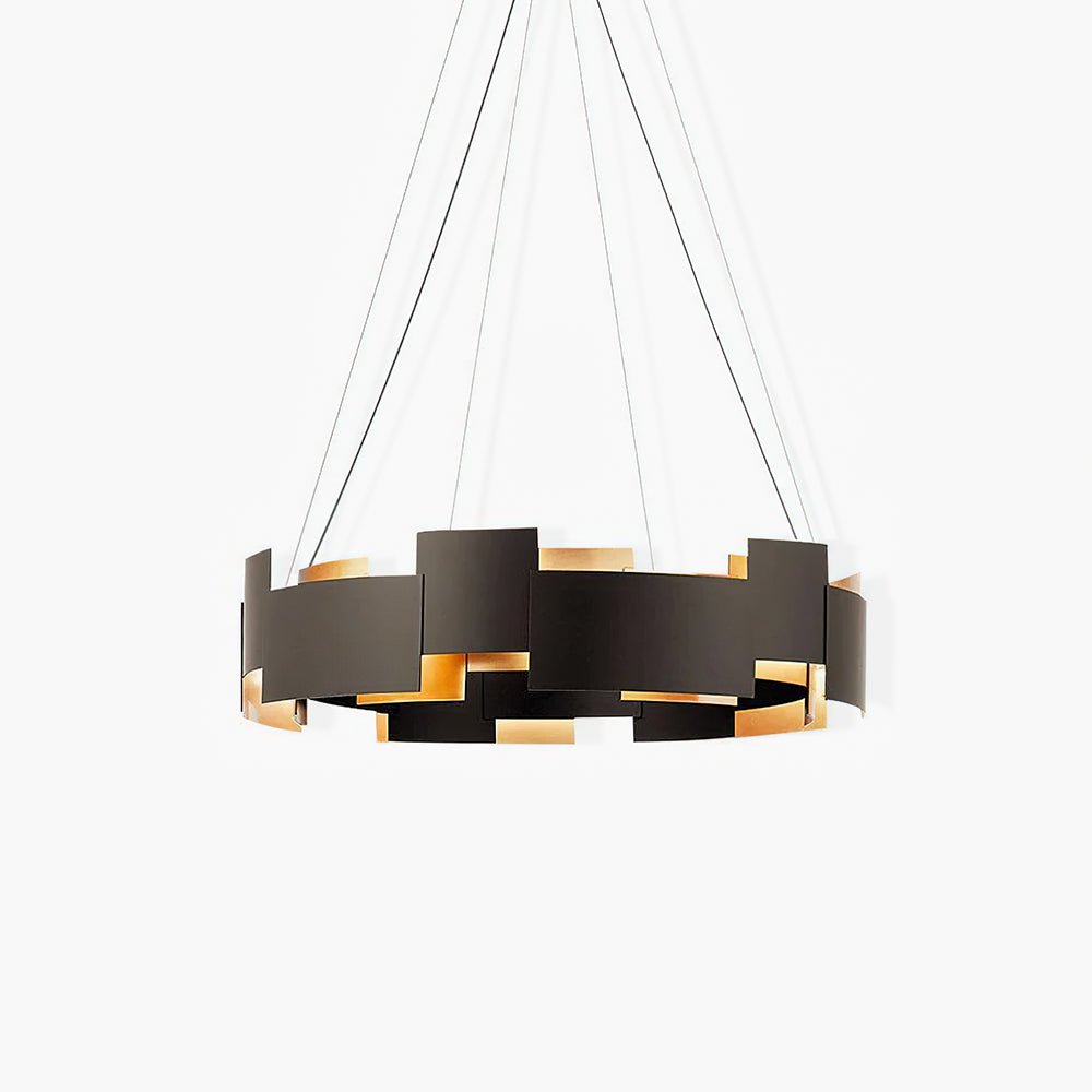 Orvane Metal Chandelier-Moonnatur