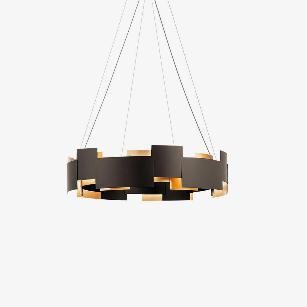 Orvane Metal Chandelier-Moonnatur