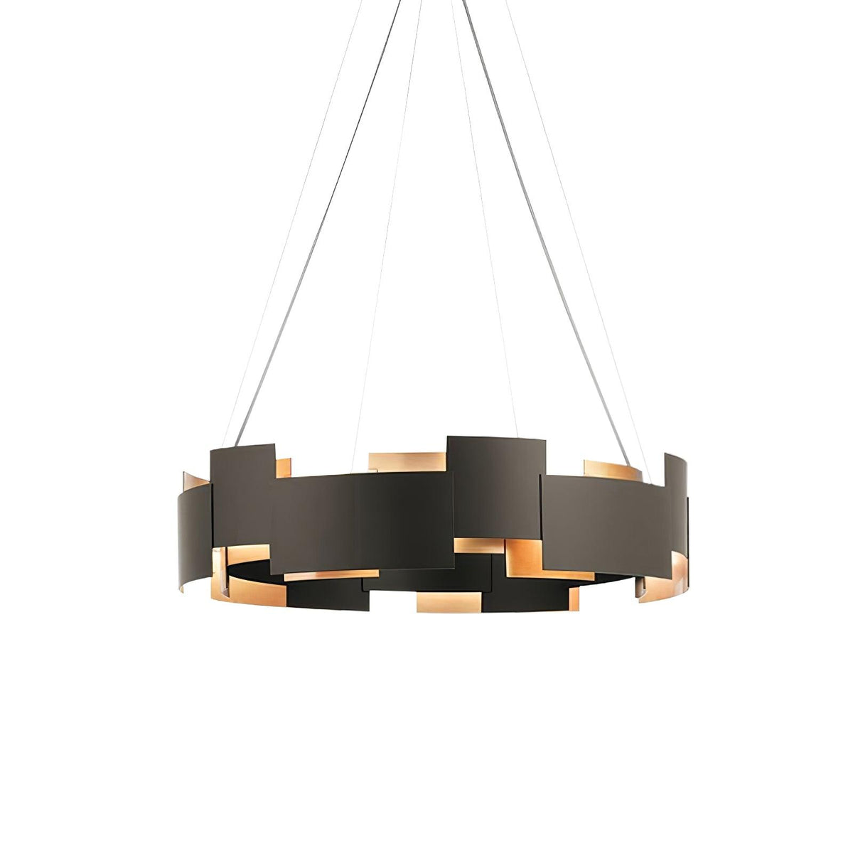 Orvane Metal Chandelier-Moonnatur