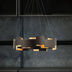 Orvane Metal Chandelier-Moonnatur