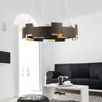 Orvane Metal Chandelier-Moonnatur