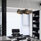 Orvane Metal Chandelier-Moonnatur