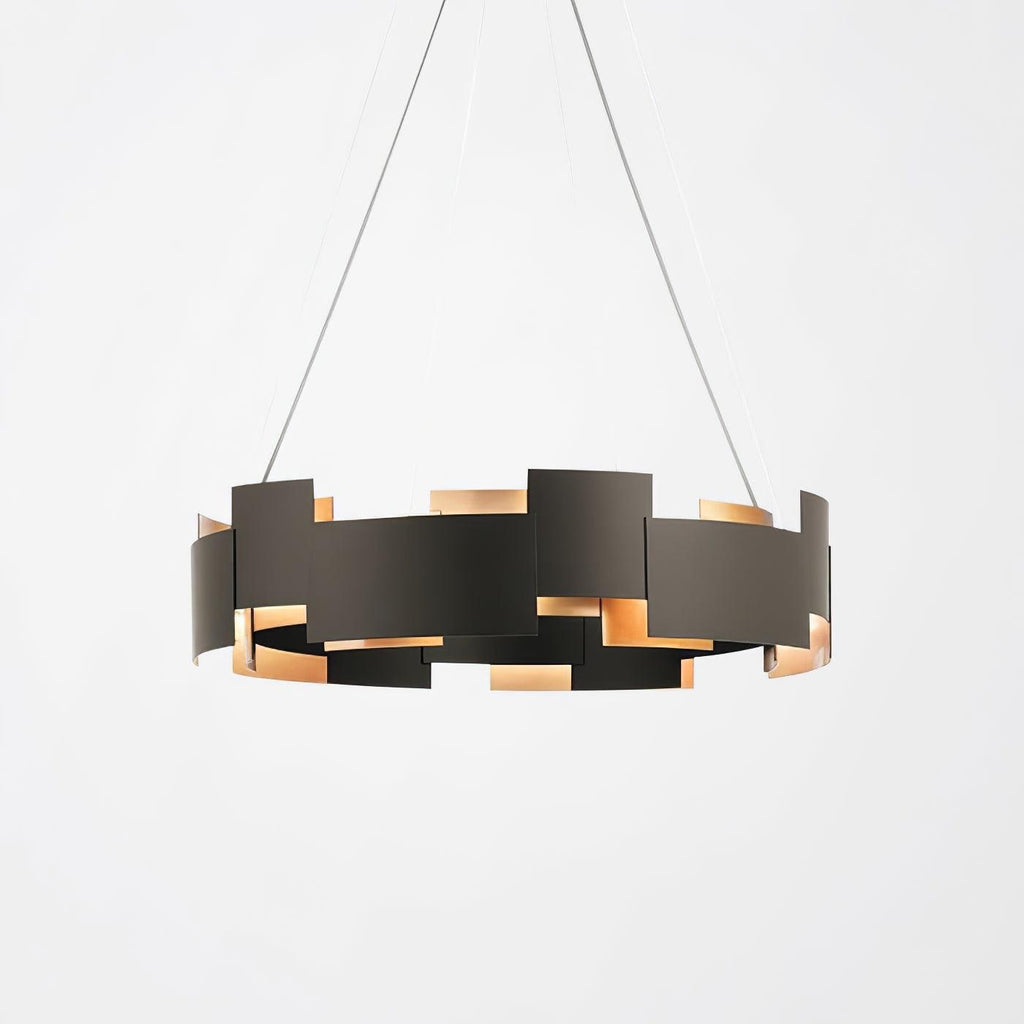 Orvane Metal Chandelier-Moonnatur