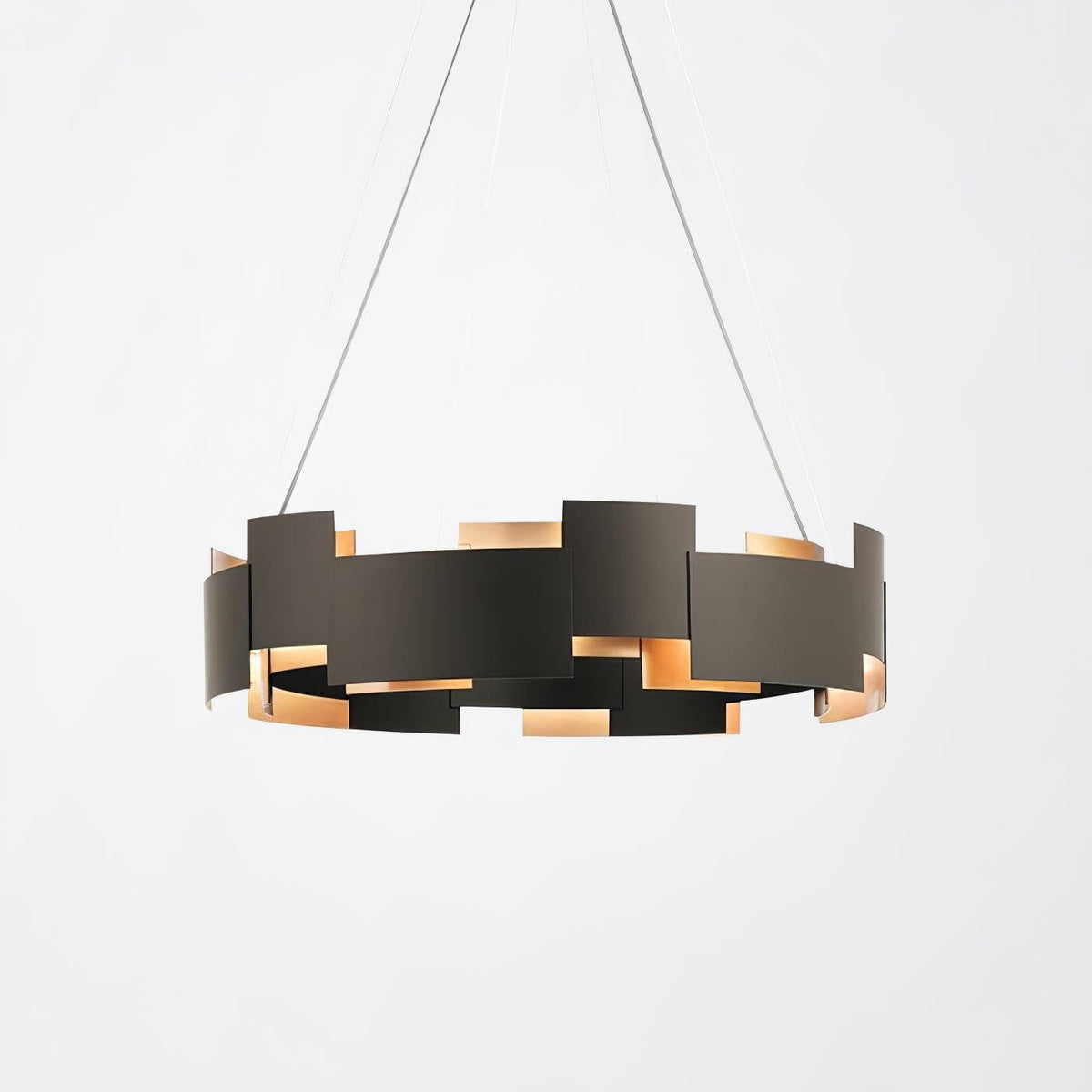 Orvane Metal Chandelier-Moonnatur