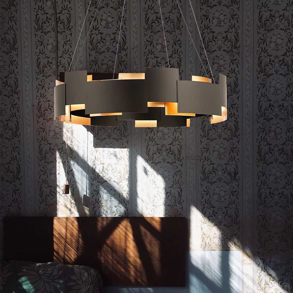 Orvane Metal Chandelier-Moonnatur
