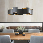 Orvane Metal Chandelier-Moonnatur