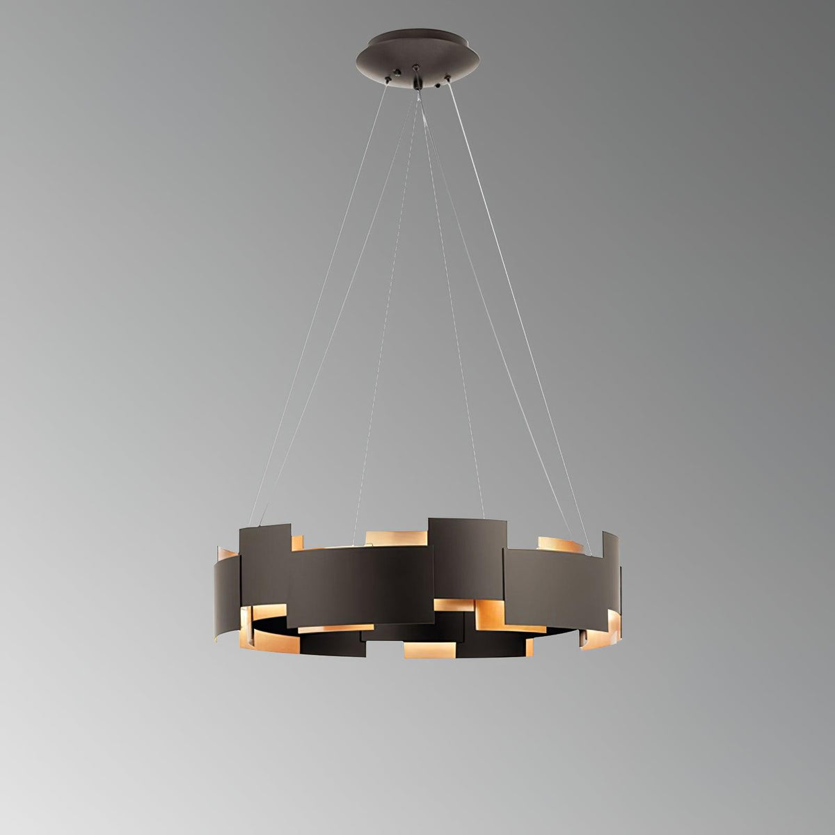 Orvane Metal Chandelier-Moonnatur