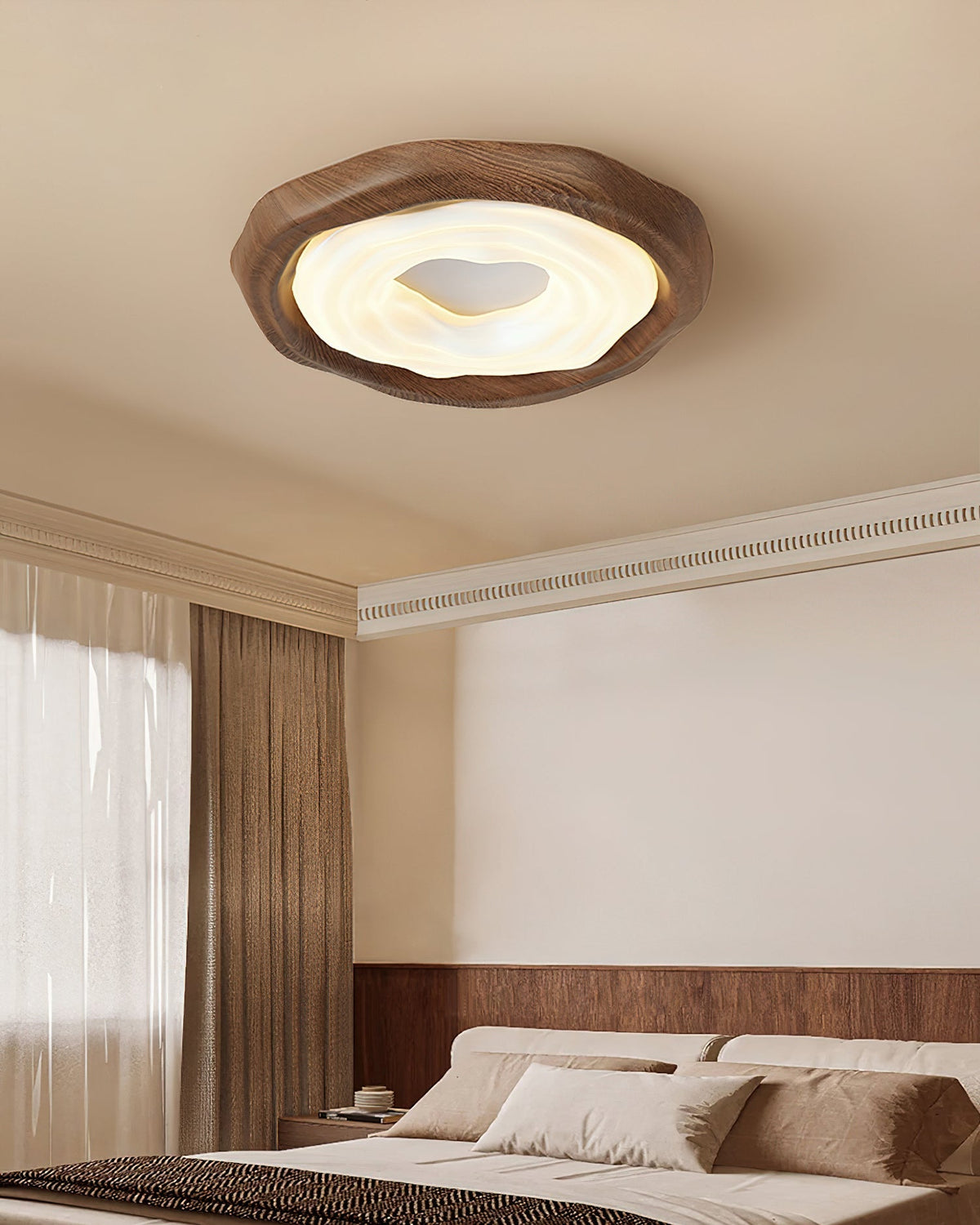 Berelena Metal Ceiling Light-Moonnatur