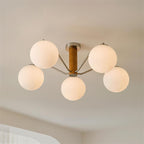 Wardencove Glass Ceiling Light-Moonnatur