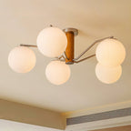 Wardencove Glass Ceiling Light-Moonnatur