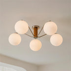 Wardencove Glass Ceiling Light-Moonnatur