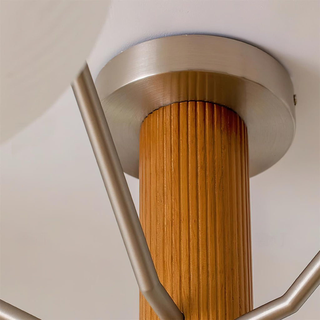 Wardencove Glass Ceiling Light-Moonnatur