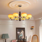 Alwynara Glass Chandelier-Moonnatur