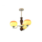 Alwynara Glass Chandelier-Moonnatur