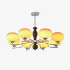 Alwynara Glass Chandelier-Moonnatur