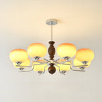 Alwynara Glass Chandelier-Moonnatur